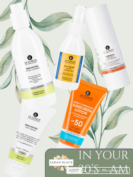 Skincare in your 30's